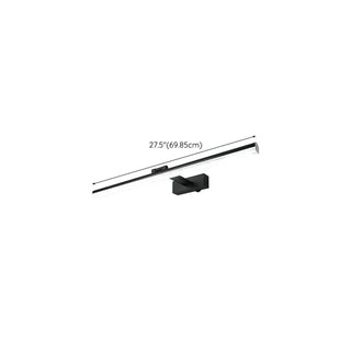 ZOWALA - Contemporary Black Linear Rotating Bar Vanity Light Image - 14