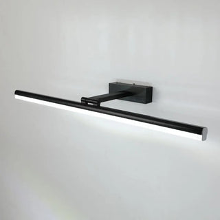 ZOWALA - Contemporary Black Linear Rotating Bar Vanity Light Image - 5