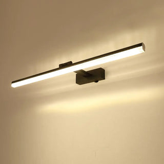 ZOWALA - Contemporary Black Linear Rotating Bar Vanity Light Image - 6