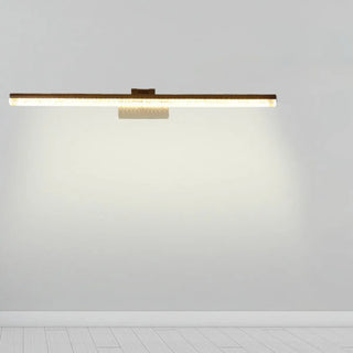 ZOWALA - Contemporary Black Linear Rotating Bar Vanity Light Image - 7