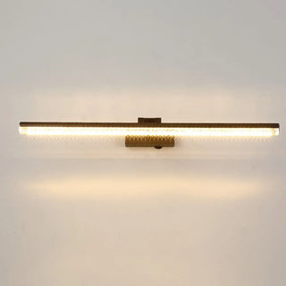 ZOWALA - Contemporary Black Linear Rotating Bar Vanity Light Image - 8