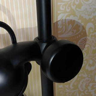 ZOWALA - Contemporary Swing Arm Metal Bedroom Red Wall Light Image - 10