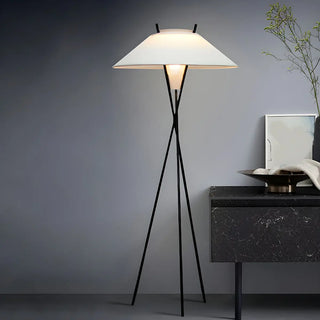 ZOWALA - Contemporary Multi-Sphere Black Tripod Floor Lamp Image - 3