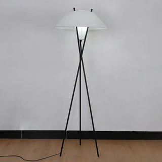 ZOWALA - Contemporary Multi-Sphere Black Tripod Floor Lamp Image - 8