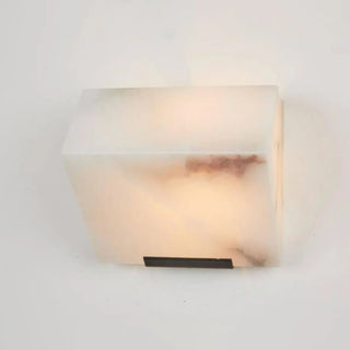 Modern White Geometric Metal Wall Light LED Sconce Zawala Image - 13