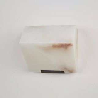 Modern White Geometric Metal Wall Light LED Sconce Zawala Image - 14