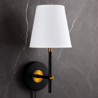 ZOWALA - Contemporary Chrome Cylinder Bedroom Wall Sconce Image - 16