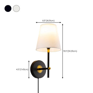 ZOWALA - Contemporary Chrome Cylinder Bedroom Wall Sconce Image - 18