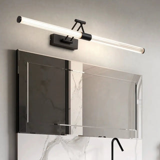 ZOWALA - Contemporary Clear Acrylic Adjustable Linear Vanity Light Image - 1