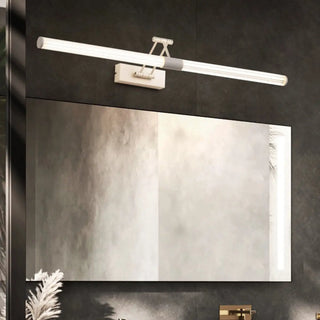 ZOWALA - Contemporary Clear Acrylic Adjustable Linear Vanity Light Image - 2
