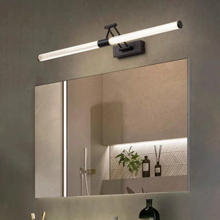 ZOWALA - Contemporary Clear Acrylic Adjustable Linear Vanity Light Image - 3