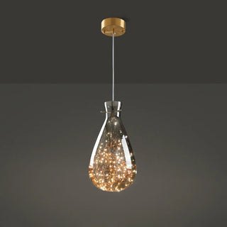 ZOWALA - Contemporary Dining Room Geometric Glass Pendant Light Image - 6