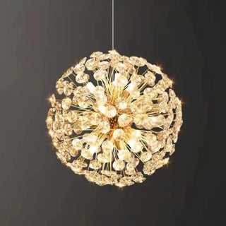 ZOWALA - Luxury Gold Double Tier Circle Clear Crystal Chandelier Image - 9