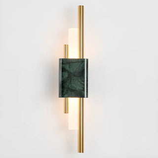 Contemporary Green Geometric Bedside Wall Light Zawala Image - 10