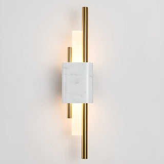 Contemporary Green Geometric Bedside Wall Light Zawala Image - 11