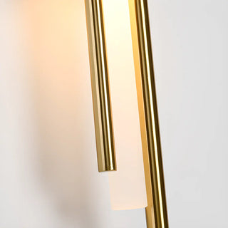 Contemporary Green Geometric Bedside Wall Light Zawala Image - 14