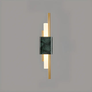 Contemporary Green Geometric Bedside Wall Light Zawala Image - 6