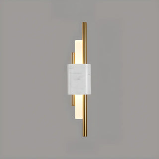 Contemporary Green Geometric Bedside Wall Light Zawala Image - 7