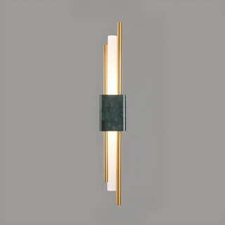 Contemporary Green Geometric Bedside Wall Light Zawala Image - 8