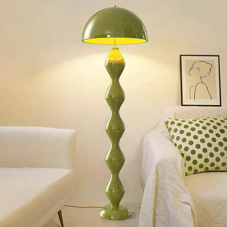 Artistic Green Mushroom-Shape Metal LED Floor Light Zawala Image - 11