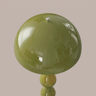 Artistic Green Mushroom-Shape Metal LED Floor Light Zawala Image - 12