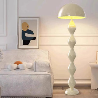 Artistic Green Mushroom-Shape Metal LED Floor Light Zawala Image - 2