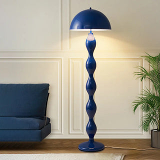 Artistic Green Mushroom-Shape Metal LED Floor Light Zawala Image - 4