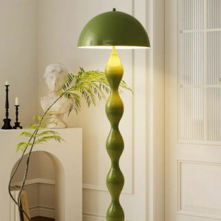 Artistic Green Mushroom-Shape Metal LED Floor Light Zawala Image - 7