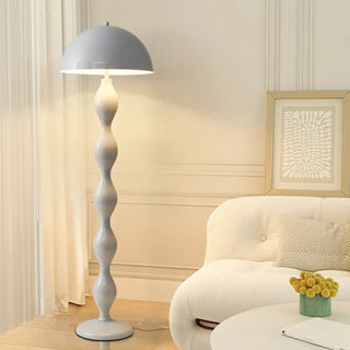 Artistic Green Mushroom-Shape Metal LED Floor Light Zawala Image - 8