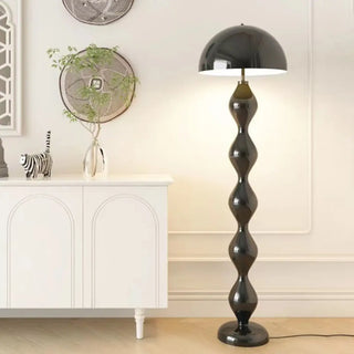 Contemporary Bedside Green Mushroom-Shape Floor Lamp Zawala Image - 2