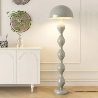 Contemporary Bedside Green Mushroom-Shape Floor Lamp Zawala Image - 3