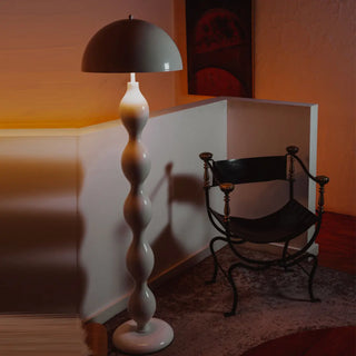 Contemporary Bedside Green Mushroom-Shape Floor Lamp Zawala Image - 8
