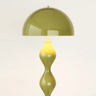 Contemporary Bedside Green Mushroom-Shape Floor Lamp Zawala Image - 9