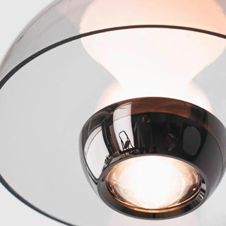 Contemporary Dome Bedroom Black LED Dimming Pendant Light Zawala Image - 13