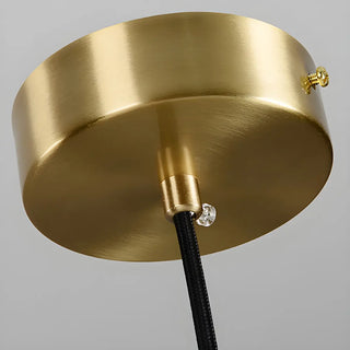 ZOWALA - Contemporary Alabaster Cylinder Bedroom Pendant Light Image - 16
