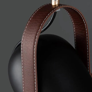 ZOWALA - Contemporary Leather Metal Cylinder Pendant Light Image - 8