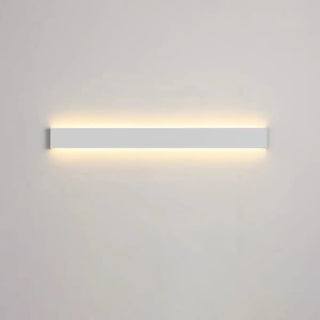 Contemporary Sleek Rectangular LED Metal Wall Light Image - 18