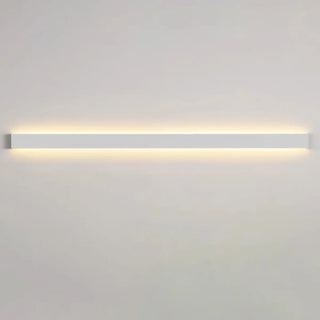 Contemporary Sleek Rectangular LED Metal Wall Light Image - 24