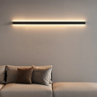 Contemporary Sleek Rectangular LED Metal Wall Light Image - 28