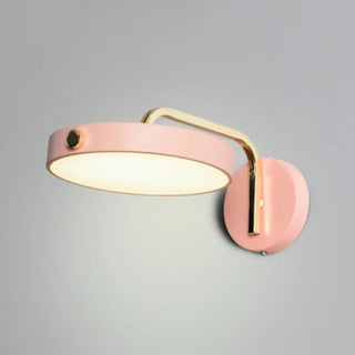 Contemporary Adjustable Round Metal LED Wall Sconce Zawala Image - 12