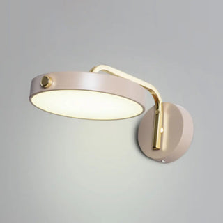 Contemporary Adjustable Round Metal LED Wall Sconce Zawala Image - 14