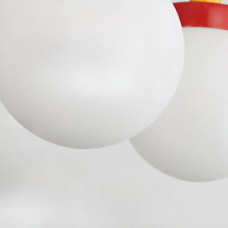 ZOWALA - Contemporary Multicolor Wood Ceiling Chandelier 5-Light Image - 9