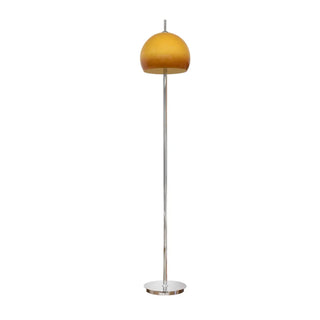Contemporary Glass Dome Metal Bedside Floor Lamp Zawala Image - 10