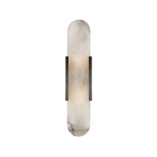 Contemporary Oval Gold Marble Wall Mounted Light Zawala Image - 8