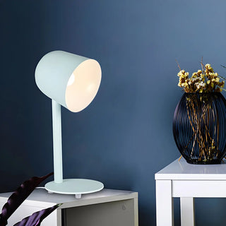 Contemporary Simple Macaron Dome Bedroom Table Lamp Zawala Image - 3