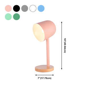 Contemporary Simple Macaron Dome Bedroom Table Lamp Zawala Image - 31