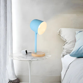 Contemporary Simple Macaron Dome Bedroom Table Lamp Zawala Image - 4