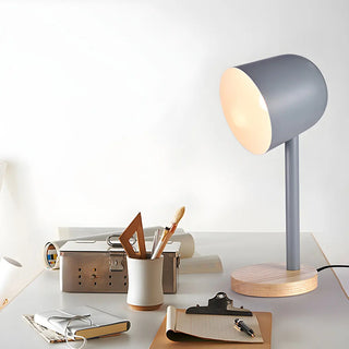Contemporary Simple Macaron Dome Bedroom Table Lamp Zawala Image - 6