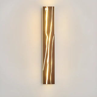 ZOWALA - Geometric Wood LED Wall Sconce Image - 10