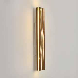ZOWALA - Geometric Wood LED Wall Sconce Image - 13